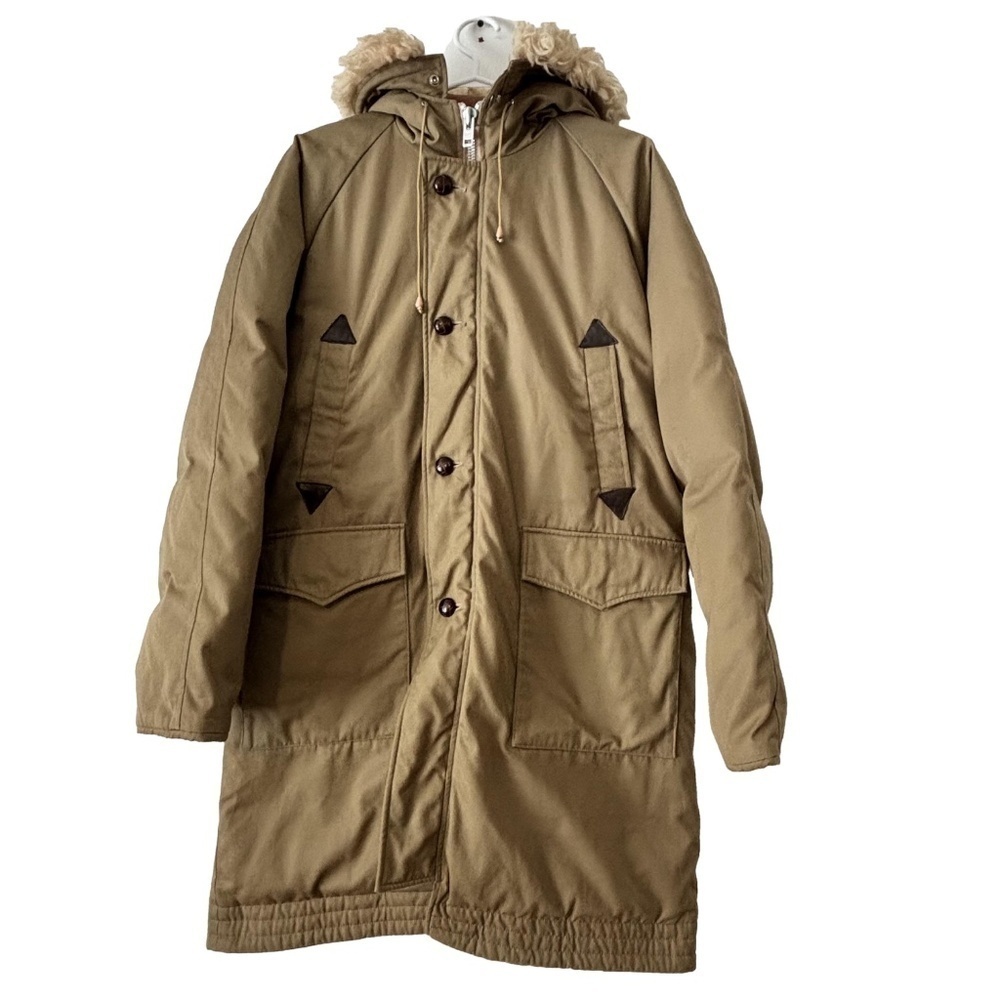 Scrambler 1970's vintage down filled parka vintage size 38 *read description